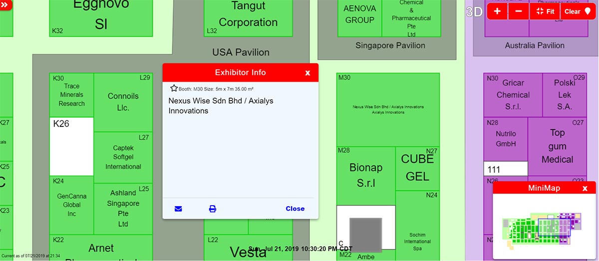 Event Locations - Sands Expo & Convention Centre - Nexuswise