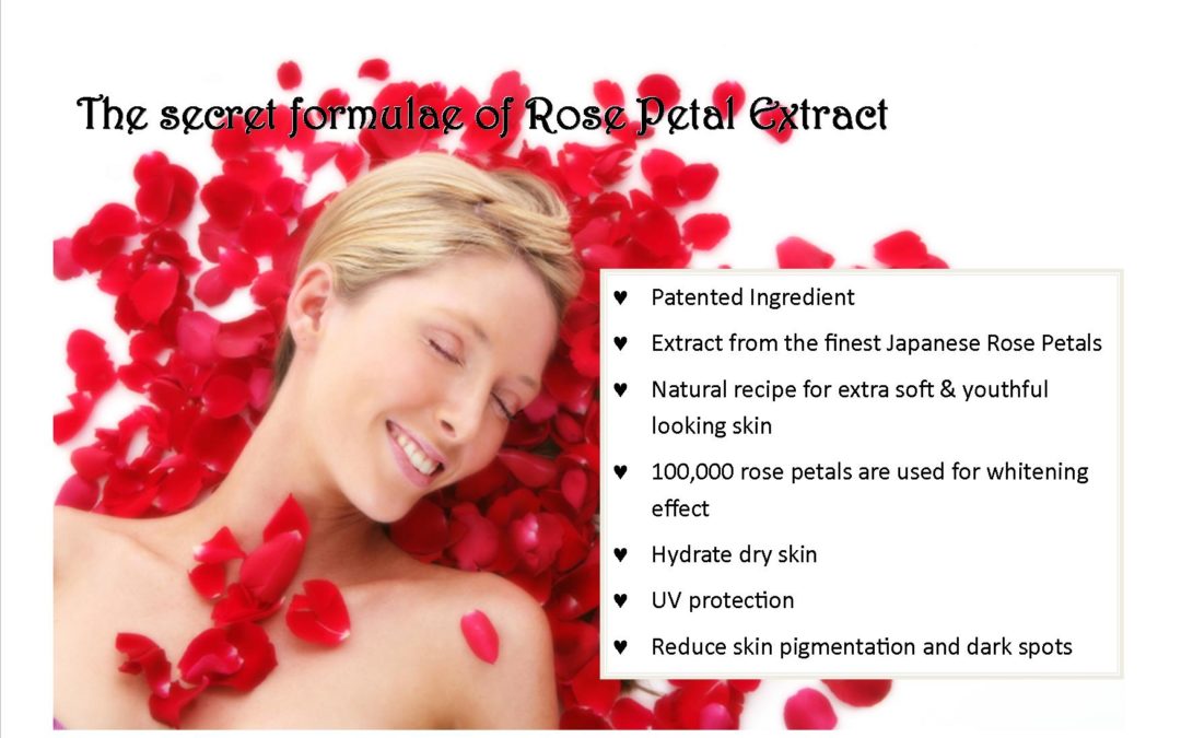 The Secret Formulae of Rose Petal Extract
