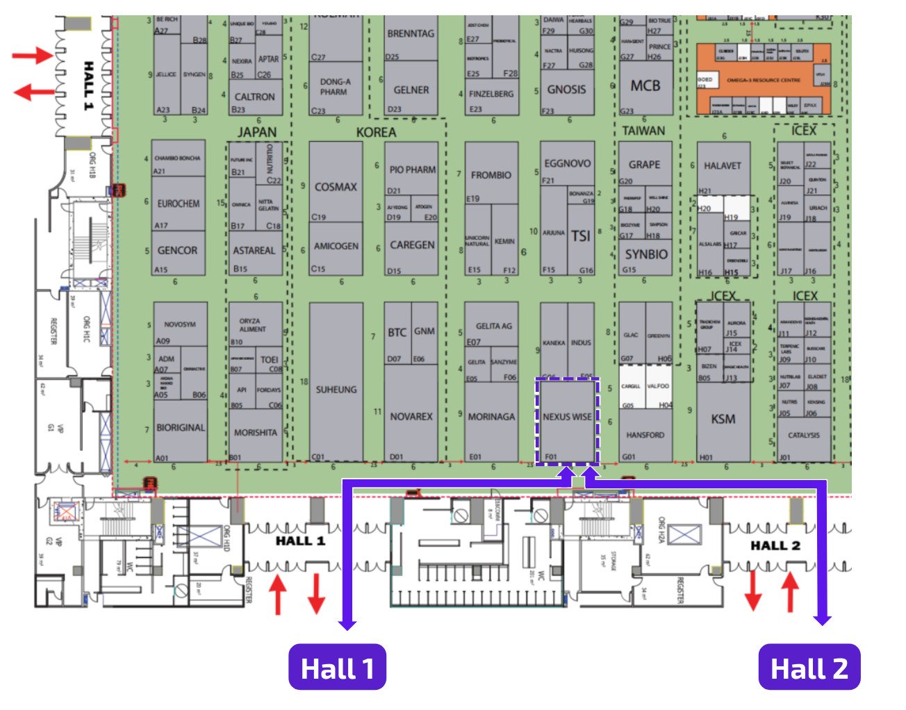 nexus wise vitafoods asia 2024 bangkok